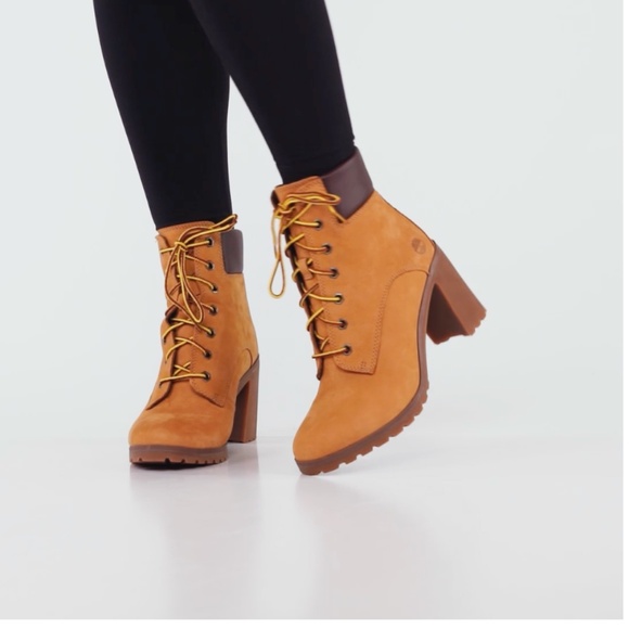 🆕 Timberland Allington Heel 6" wheat boot Sz 7.5 - Picture 6 of 16